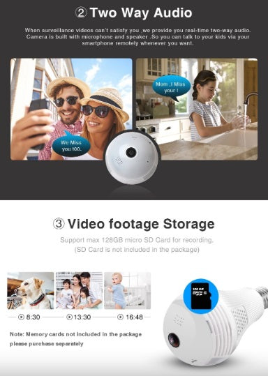 Camera Bulb WiFi Pro