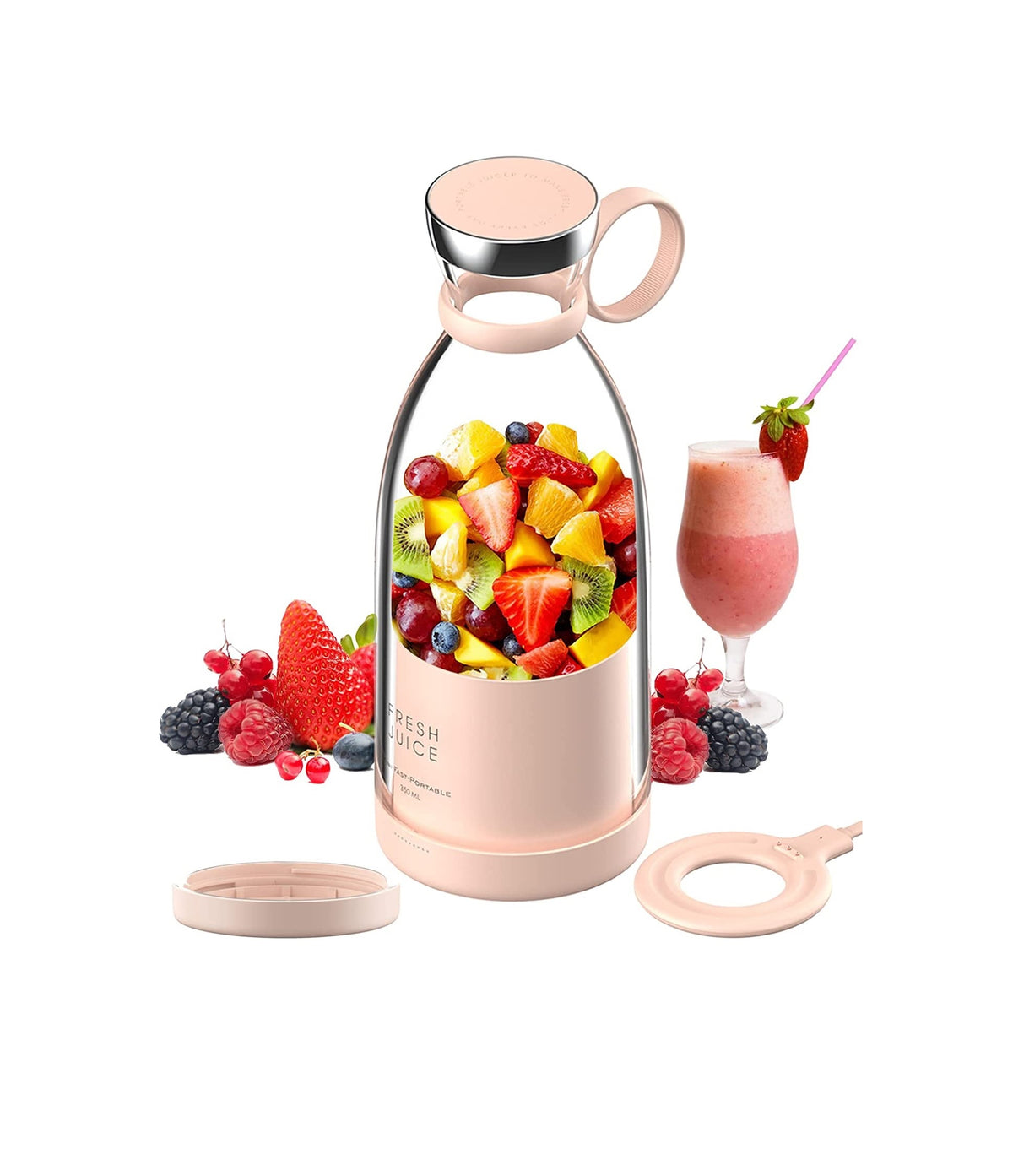 Juicer Bottle Green Col (53-A578)