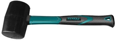 Total Hammer Rubber - Carbon Steel and Fiberglass Handle - 450g