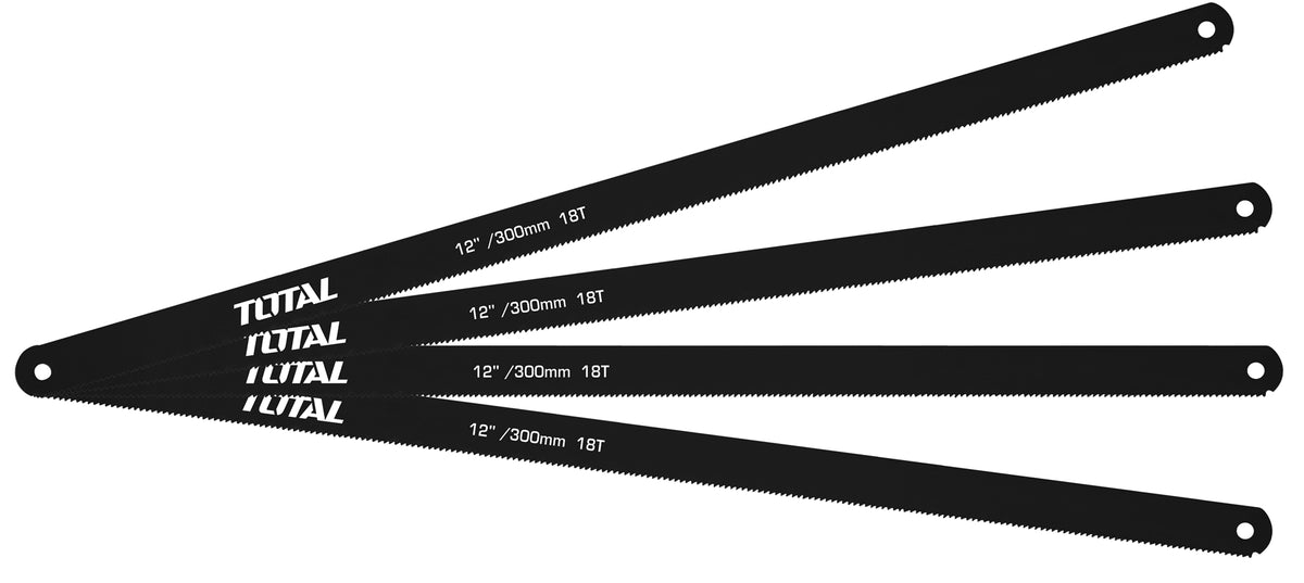 TOTAL Hacksaw Blade with Carbon Steel - 300mm (12")