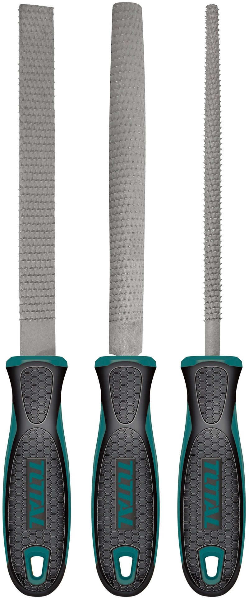 TOTAL Wood File Set (3Pcs) - 200mm (8“)