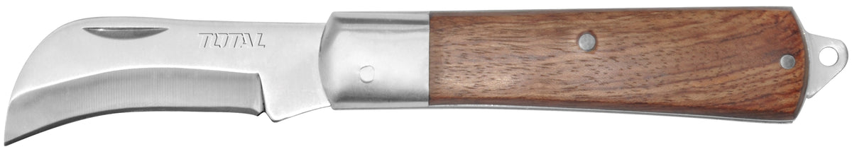 TOTAL Blade / Knife Pocket with Bent Head Wooden Handle - 198mm