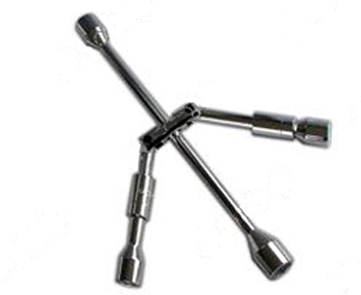 JTW Socket Spanner Wheel 4-way (Fldng type) - 17×19×21×23mm