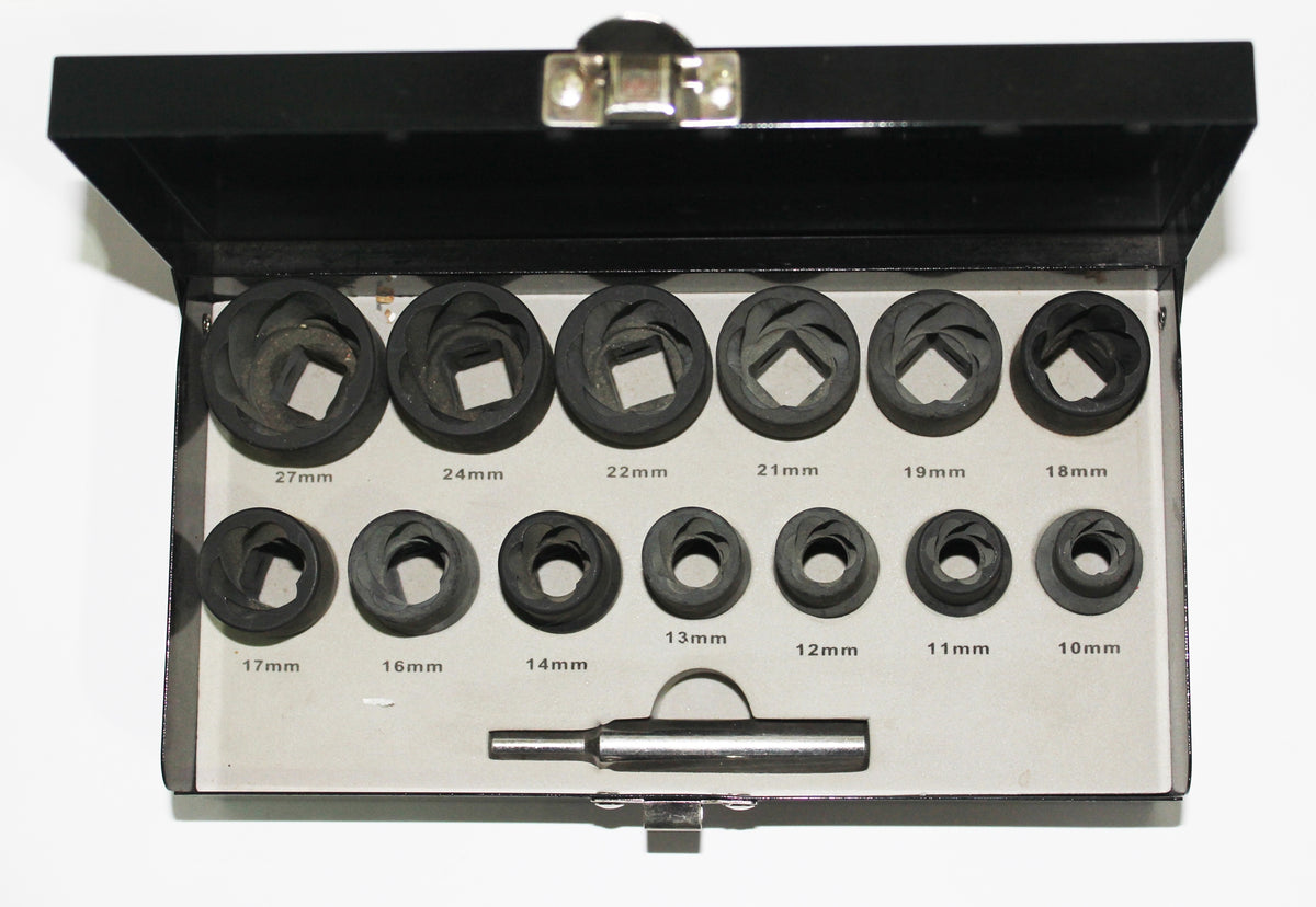 Seneca Socket Set Twist 1/2 "Dr. - 14pcs