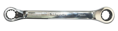 SENECA Reversible Gear Box End Double Ring Spanner - 12 × 13mm