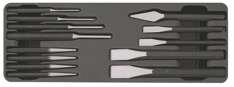 Seneca chisel & punch set - 13pcs