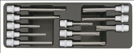 SENECA Socket Bit Set (1/2"Dr.) - 11Pcs