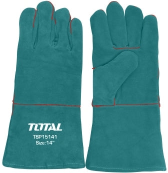 TOTAL Gloves Leather Welder - 14"