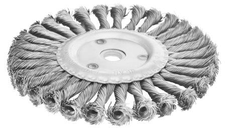 TOTAL Twisted Wire Brush Circular Wheel - 125mm