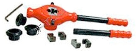 JTW Pipe Die Stock Adjustable - (3Pcs) Sz: 1/2", 3/4", 1"