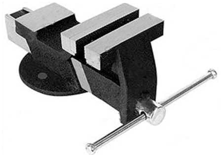 JTW Bench Vice Steel w/Fixed Base - 5" (5 kg)