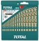TOTAL Drill Bit Set (HHS Twist) - 19Pcs