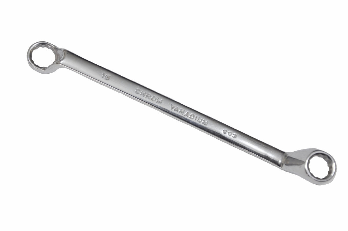 Spanner Ring Deep Offset Bi-Hex (14x15mm)