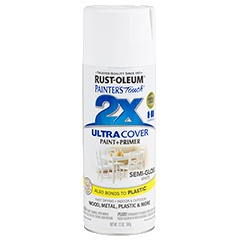 2X Ultra Cover Semi-Gloss Spray - White