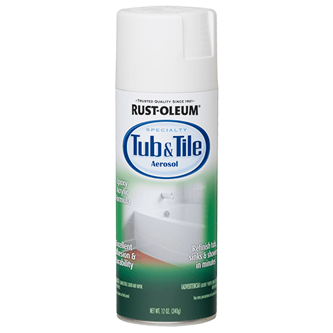 SPECIALTY Tub & Tile Aerosol - White