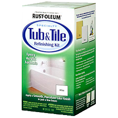 SPECIALTY Tub & Tile Refinishing Kit - White