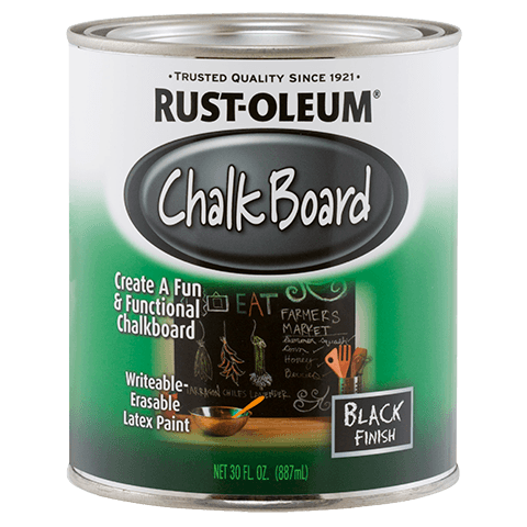 SPECIALTY Chalkboard Brush-On - Flat Black