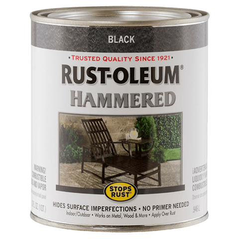 HAMMERED - BLACK