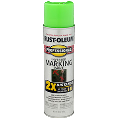 RO 2X DISTANCE MARKING PAINT SPRAY FLUOR GREEN