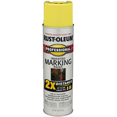 RO 2X DISTANCE MARKING PAINT SPRAY HI-VISIBILITY YELL