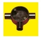 20mm uPVC CIRCULAR BOX 3 WAY (WH) CB3W