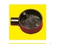 25mm uPVC CIRCULAR BOX 1 WAY (WH) CB1W
