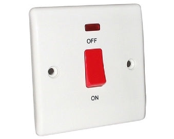 1 Gang Electric Switch 45 Amp