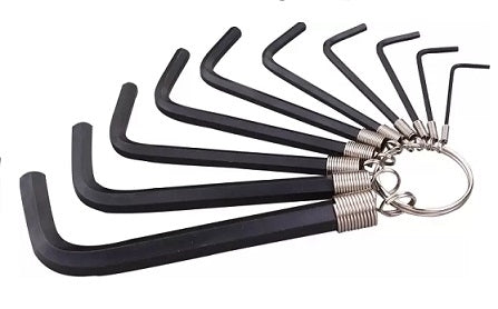 69-230-22 HEX KEY SET-RING 10PC INCH