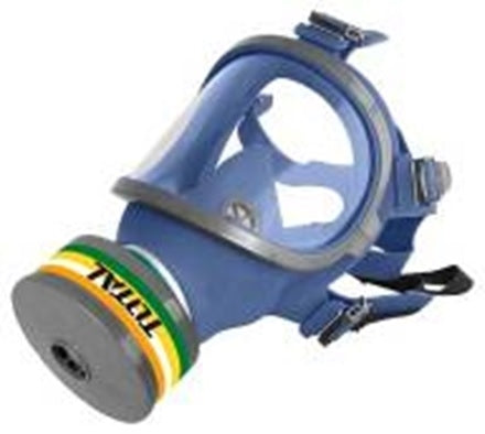 TOTAL Respirator full mask with one catridge