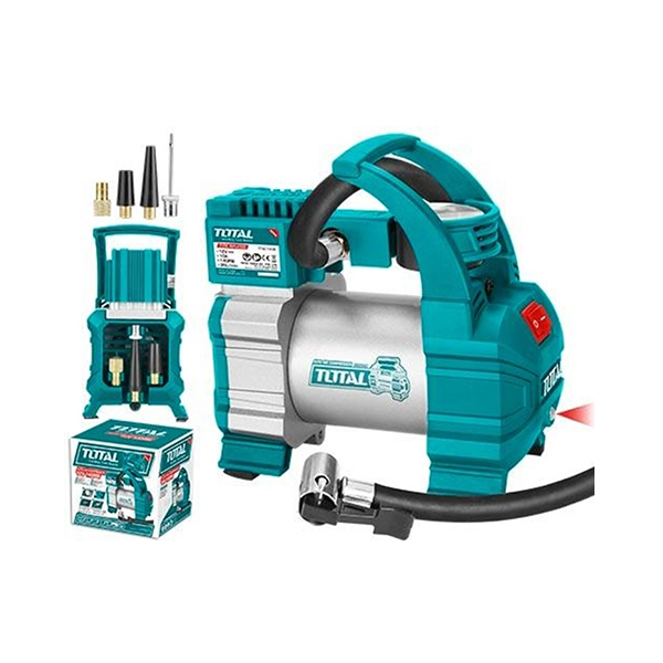 TOTAL Auto Air Compressor 35L/Min- DC12V