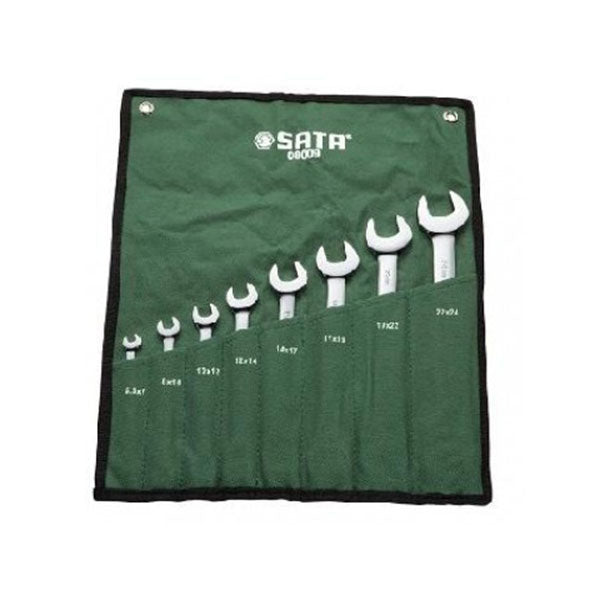 SATA-08009-8PC OPEN/E WRENCH SET5.5-24MM