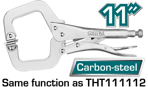TOTAL Wrench Lock C-Clamp - 275mm (11")
