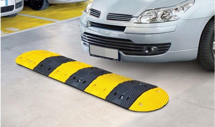 Modular Rubber Speed Hump 3 Pcs