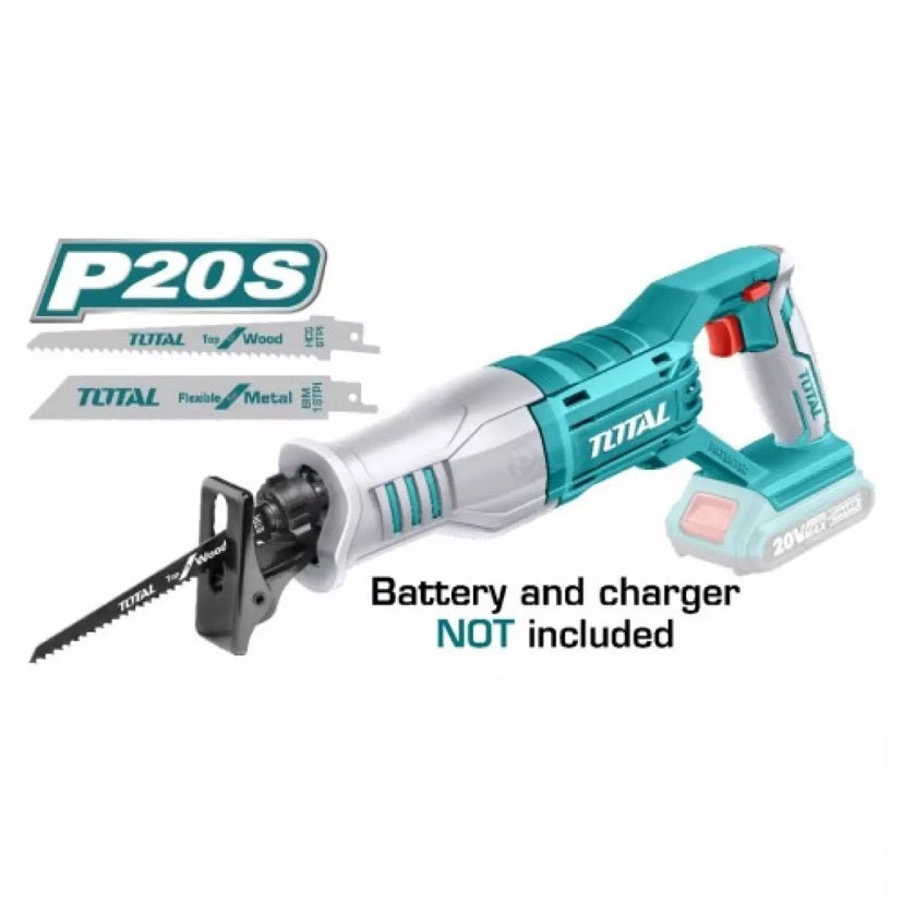 Lithium-Ion reciprocating saw 20v Total