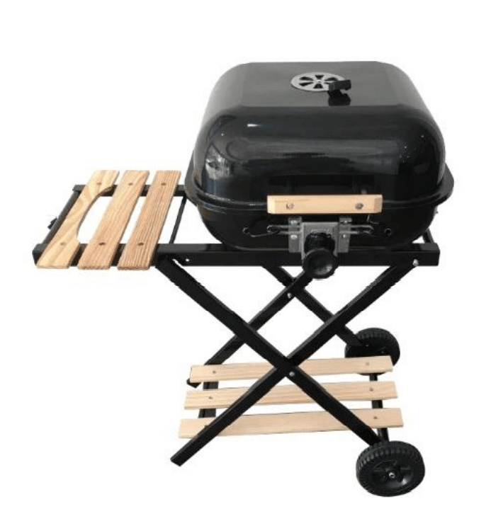 Admiral Charcoal Grill - Enameled Fire Bowl with Painted cover