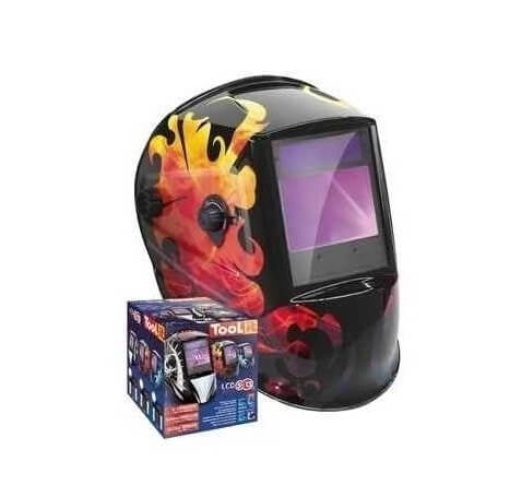 Auto Darkening Welding Helmet LCD ZEUS 5-9 / 9-13 FIRE
