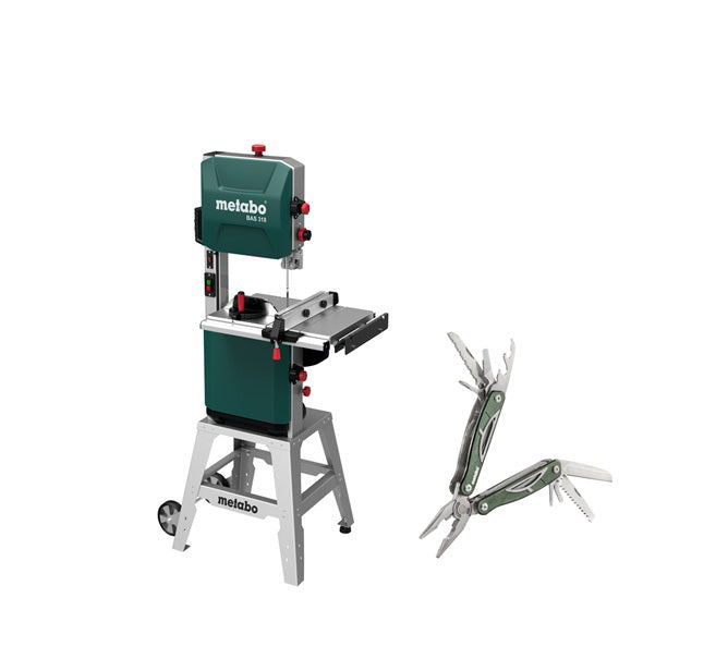 METABO-MC-BAS 318 WNB-619009000 BAND SAW + Free Sata Tools