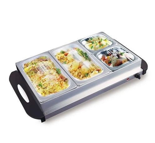 ORCA Table Top 4 Tray Food Warmer Buffet