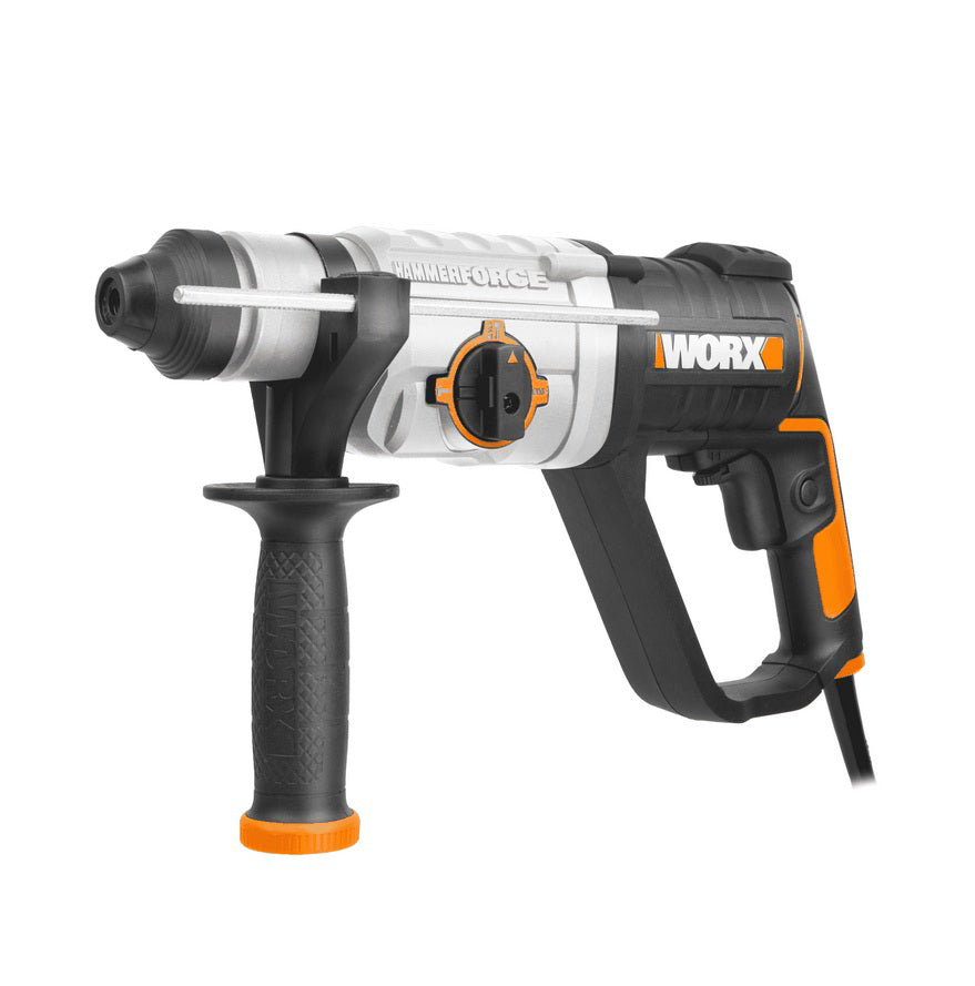Worx 800W 26mm مطرقة دوارة ، 2.5J ، صندوق الحقن