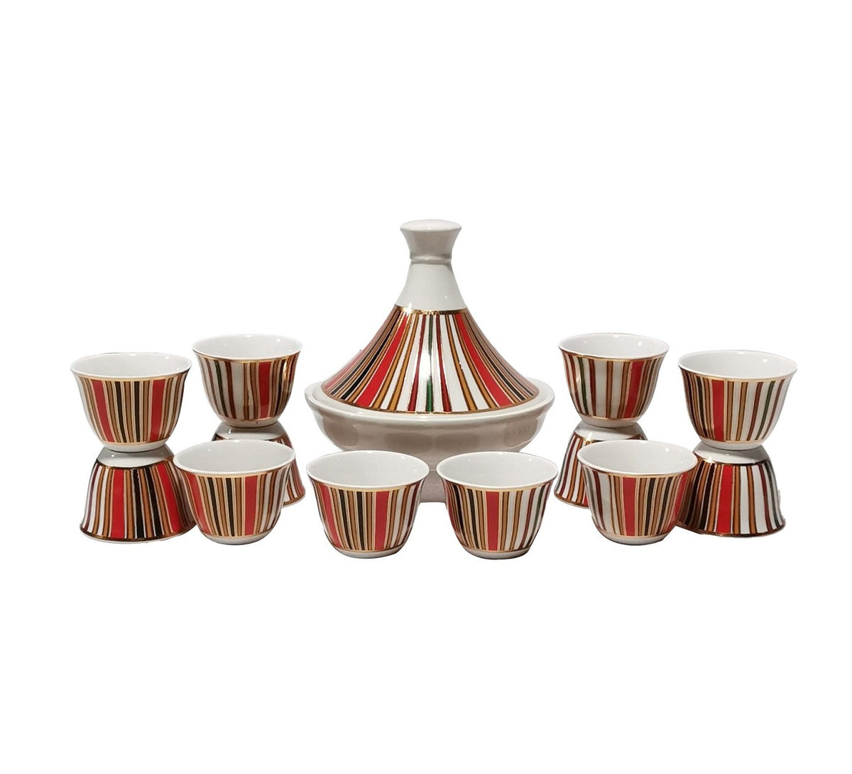 COFFEE CUP SET 12 PCS WITH TAMRIA