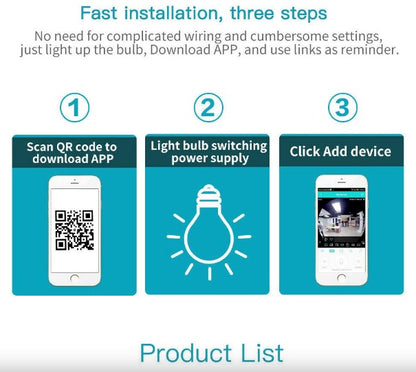 Camera Bulb WiFi Pro