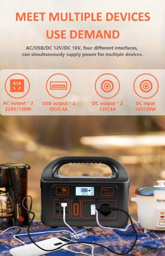 Power Storage Jump Starter black