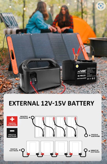 Power Storage Jump Starter black