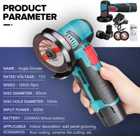 Cordless Mini Grinder 3”