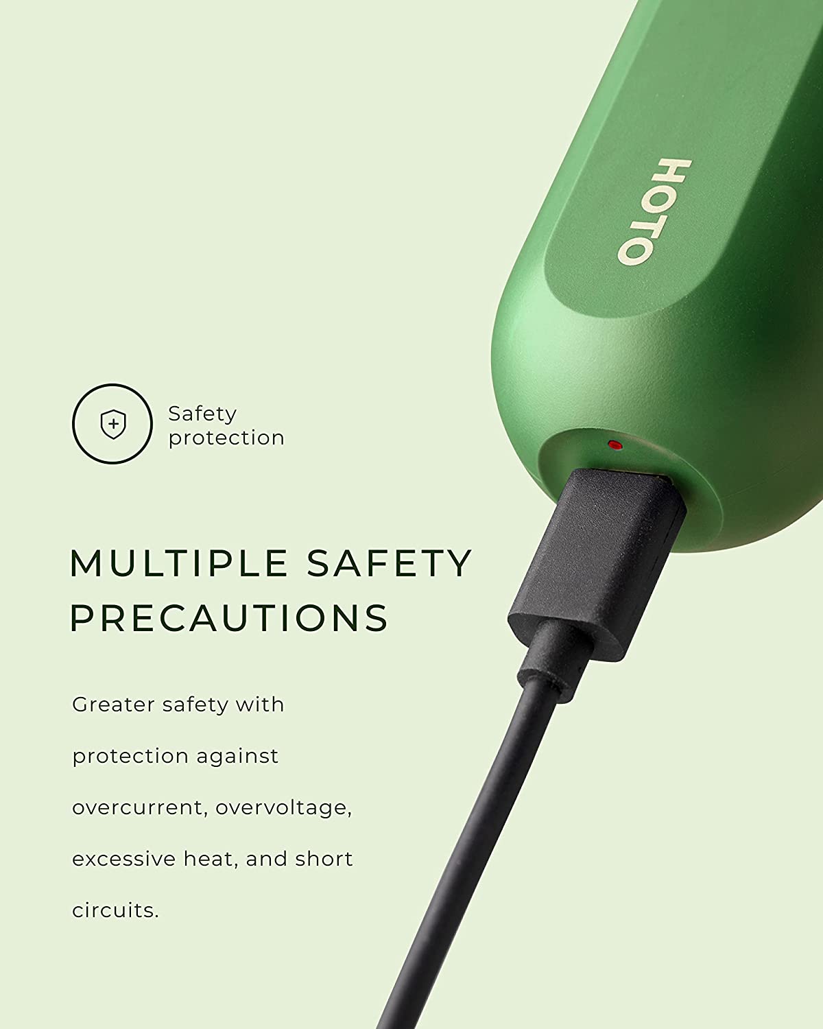 Hoto li-ion screwdriver-lite Green