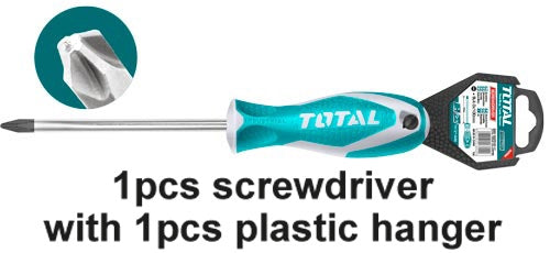 TOTAL Screwdriver Phillips PH1 - 5.0×100mm