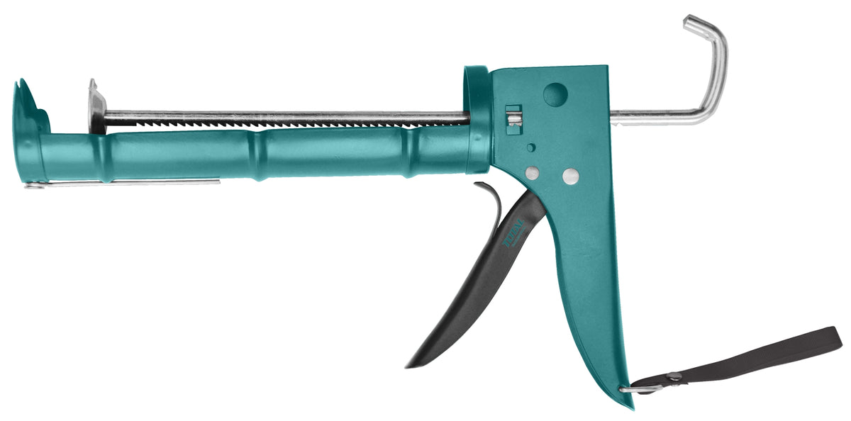 TOTAL Caulking Gun- Iron Skeleton with teeth - 235mm(9")
