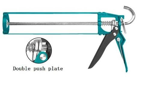 TOTAL Caulking Gun with Handle - 235mm (9")