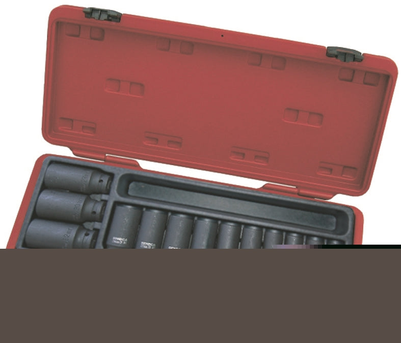 SENECA Socket Set Impact Deep 1/2"Dr. - 13Pcs