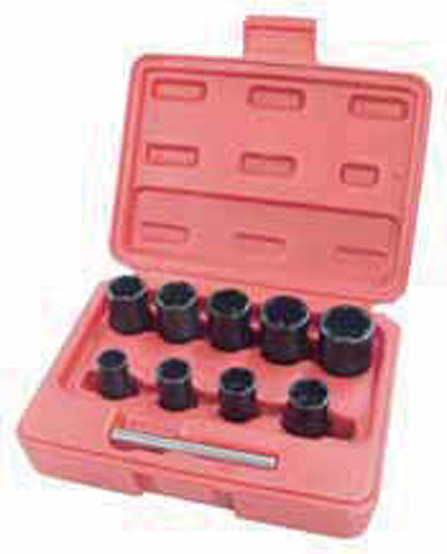 Seneca Socket Set Twist 3/8 "Dr. - 10 قطع